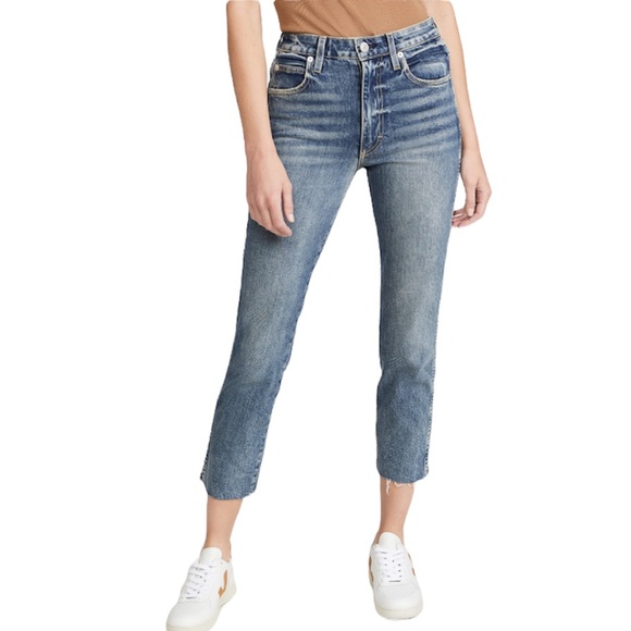 AMO
Chloe Crop Raw Hem Jeans - Picture 2 of 13